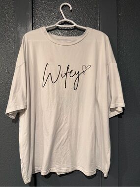 SHEIN White Top Size XL